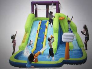 triple blast inflatable play center...