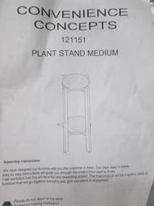 convenience concepts plant stand me...