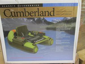 cumberland float tube with a raised...