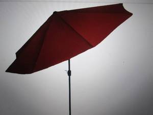 10 foot aluminum patio umbrella wit...