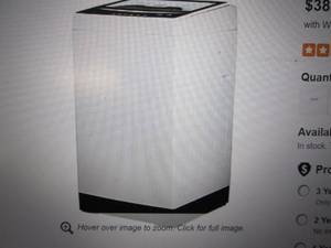 Black and Decker 1.6 cu ft portable...