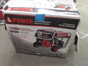 A-IPower 12000 PEAK9000 Running wa...