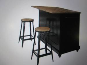 Dorel living Kelsey kitchen island,...