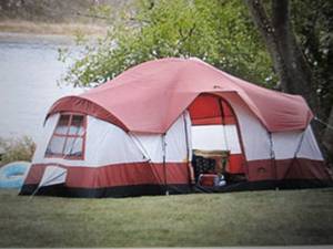 18 foot x 10 foot 10 person dome te...