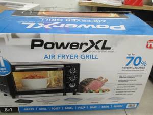power xl air fryer grill powers on ...