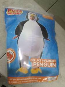Puff me up inflatable Penquin costu...