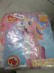 Puff me up inflatable deluxe unicor...