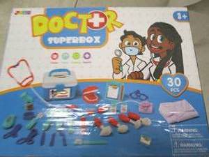 Doctor superbox toy set, open box...