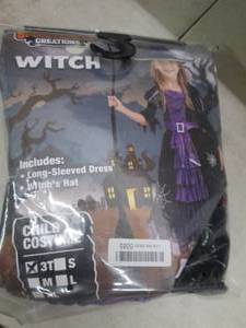 Spooktacular Witch Childs size 3t c...