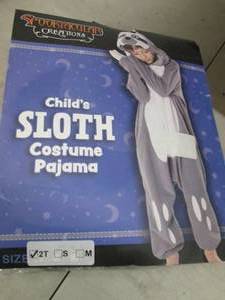 Spooktacular Childs sloth costume p...