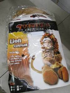 Spooktacular baby lion costume, siz...
