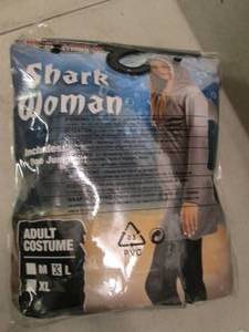 Spooktacular Shark woman costume, A...