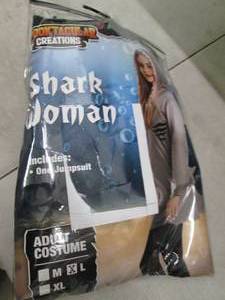 Spooktacular Shark woman costume, A...