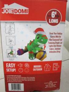 Joiedomi Holiday inflatable dinosau...
