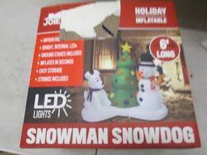 Joiedomi Holiday inflatable Snowman...