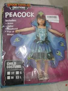 Spooktacular Childs Peacock, size c...