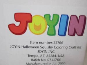 Joyin Halloween bouncey balls, open...