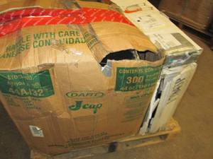 pallet of misc elecrical items and ...