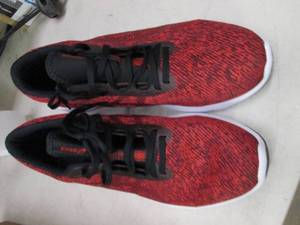 Asics red and black size mens 12 sh...