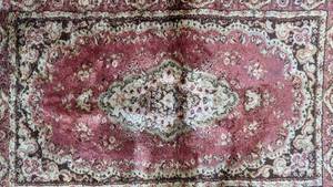 lot 1005 image: Small Antique Persian Area Rug  Prayer Rug