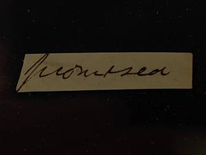 lot 144 image: President Andrew Jackson Authentic, Original Handwriting in Beautiful Frame Presentation JSA Authenticated