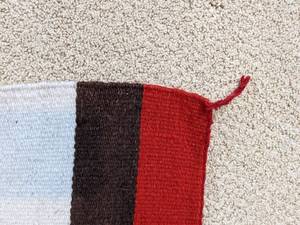lot 140 image: 42 Native American Hand-made Rug
