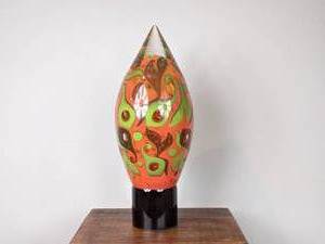 lot 449 image: Large Graal Lennart Nissmark Studio Ahus Sweden Signed Art Glass Statement Piece