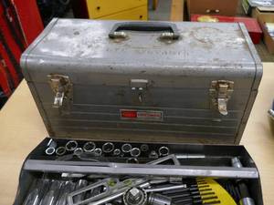 lot 58 image: Craftsman toolbox full of tools