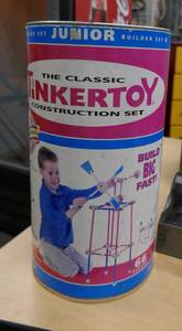 lot 59 image: vintage Tinkertoys