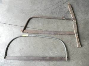 lot 71 image: 2 old saws