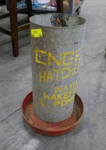 lot 134 image: chicken feeder