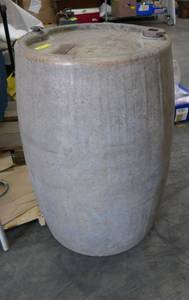 lot 153 image: big steel keg barrel - Reliance Refrigeration co, chicago