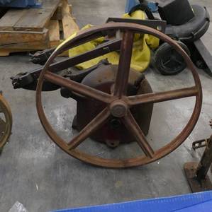 lot 155 image: vintage pump jack from a windmill