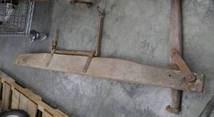 lot 177 image: part of an oxe yoke