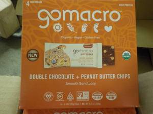 Case of 28 Gomacro Double Chocolate...