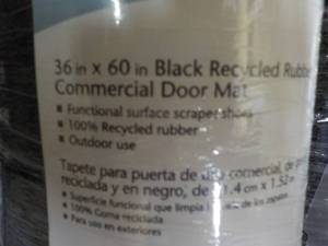 Traffic Master 36 x 60 Rubber Floo...