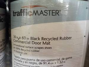 Traffic Master 36 x 60 Rubber Floo...