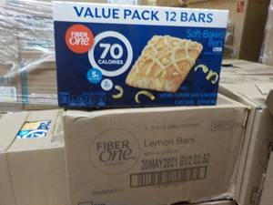 Case of 48 Fiber One Lemon Bars pa...