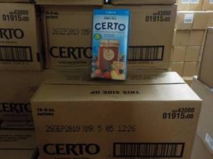 32 - 6 oz Ctns Certo Liquid Pectin...