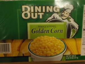 17 Cans of Golden Corn...