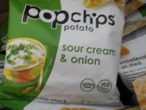 2 Cases PopChips Sour Cream and Oni...