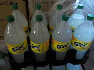 8 - 2 Liter Bottles Fanta Pina Cola...