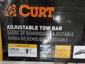 Curt Adjustable Tow Bar as is...
