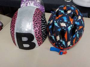 2 Bike Helmets...
