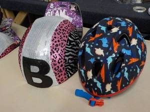 2 Bike Helmets...