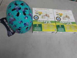 Bike and Skate Helmet and 2 Core Fx...