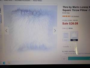 Throw Pillow by Marlo Lorenze 24 s...