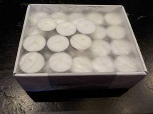 Fragrance Free Tealight Set made b...