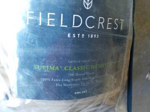 Fieldcrest Full size Sheet Set nev...