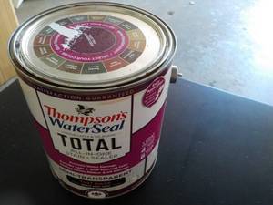1 gallon Thompsons Waterseal Total...